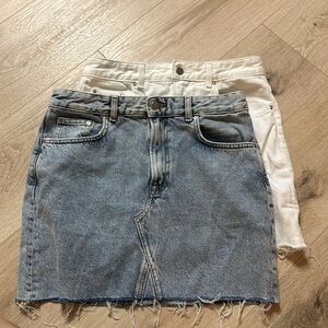 Denim Skirts